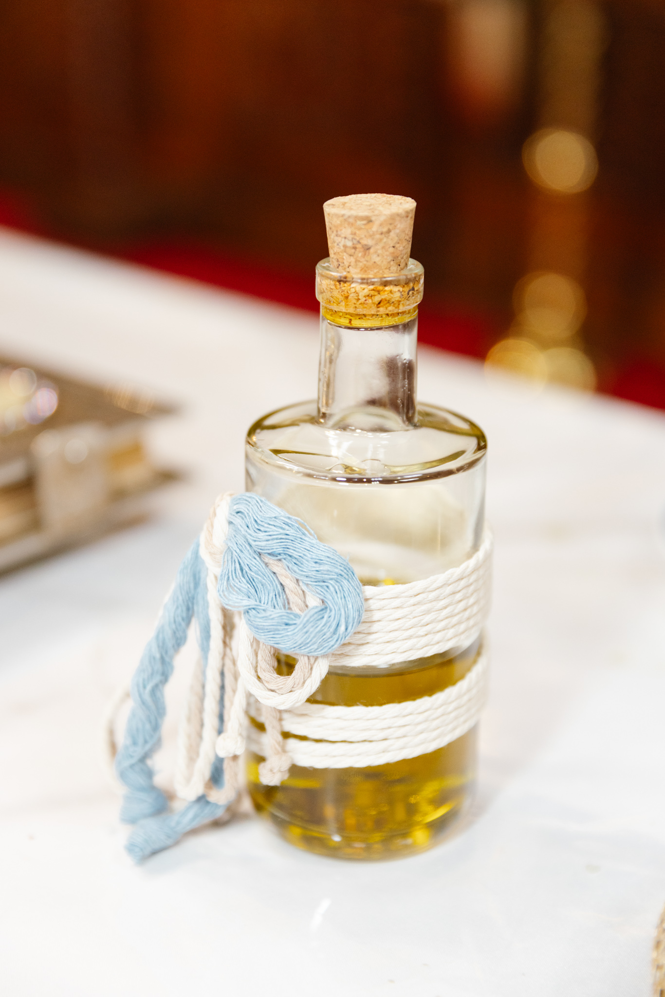 Sacred oil.